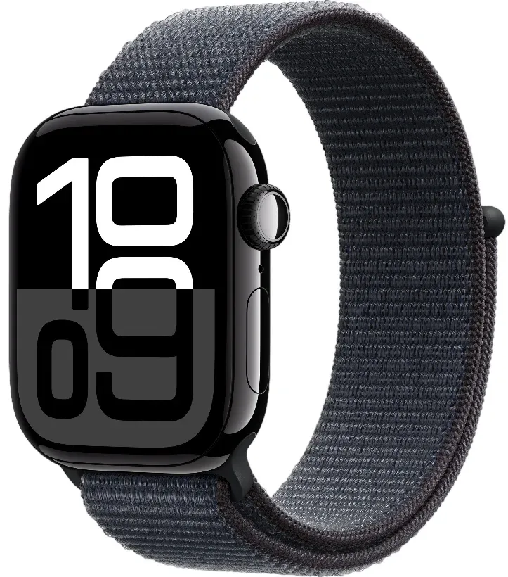 AW S10 Jet Black 42mm Sport Band M/L — фото 1