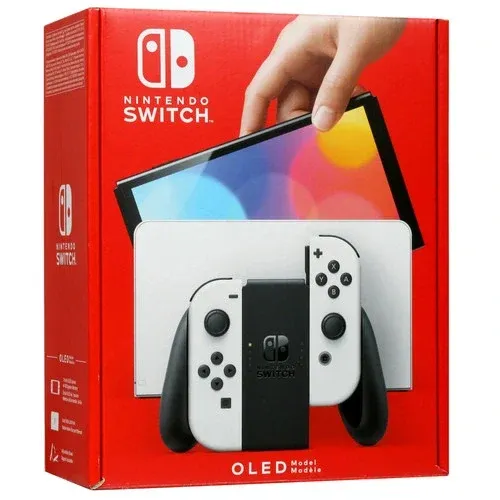 Nintendo Switch White OLED — фото 1