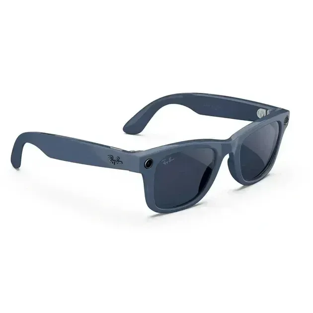Ray-Ban Wayfarer (2025) RW4012 Cosmic Shiny Blue/Transitions Sapphire L — фото 1