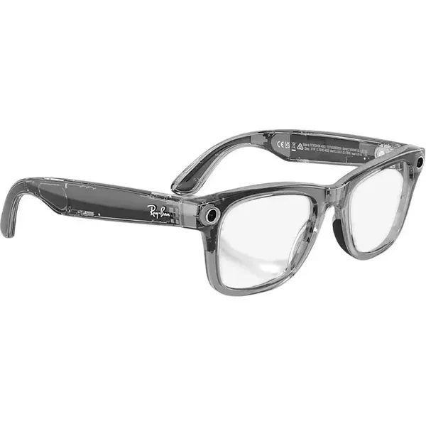 Ray-Ban Wayfarer (2025) RW4012 Gray Matte Black/Transitions L — фото 1